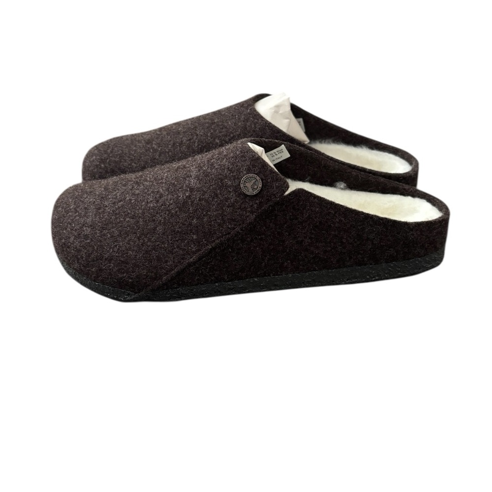 Birkenstock New w/o Box Zermatt Rivet
Shearling Mocha Wool Felt Regular 42